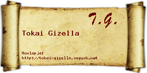 Tokai Gizella névjegykártya